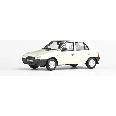 Abrex Škoda Favorit 136L (1988) - Snehobiela 1:43
