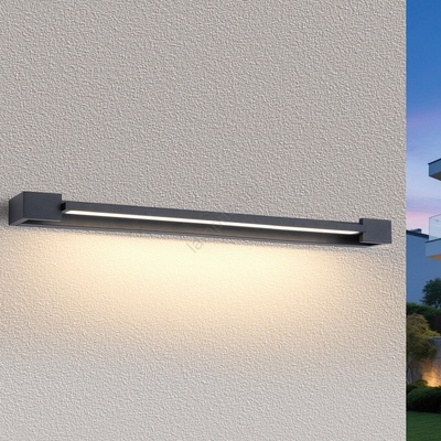 Brilagi - LED външно стенно осветително тяло AQUA LINE LED/36W/230V 120 cm IP44 антрацит CRI 90 (BG2534A)