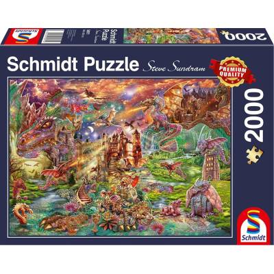 SCHMIDT Dračí poklad 2000 dílků