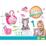 Armtoys ПЛЮШЕНО КОТЕ В ЧАНТА ВЕТЕРИНАРНА КЛИНИКА