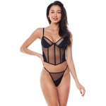 Anais Adellah Corset Black S/M
