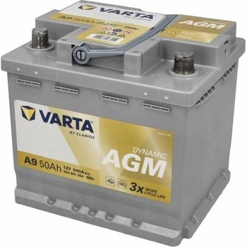 Image 1 of VARTA Silver Dynamic AGM 50Ah right+ (550 901 054 J382)