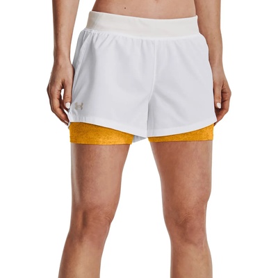 Under Armour Шорти Under Armour UA Iso-Chill Run 2N1 Short-WHT Бял Velikost L