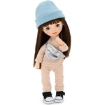 Orange Toys Мека кукла Orange Toys Sweet Sisters - София с бежов анцуг, 32 cm (SS03-27)