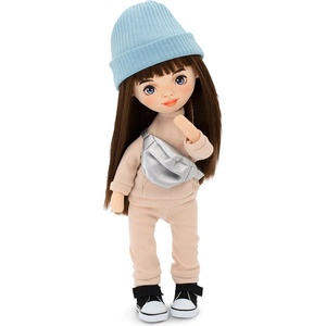 Orange Toys Мека кукла Orange Toys Sweet Sisters - София с бежов анцуг, 32 cm (SS03-27)