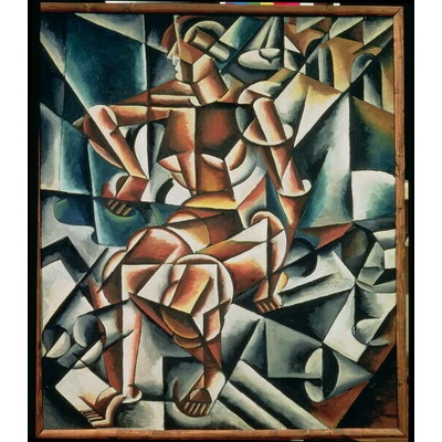 Plakát, Obraz - Man + Air + Space, 1915, Popova, Lyubov Sergeevna, 35 × 40 cm