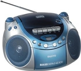 Police Auctions Canada - Sanyo MCD-ZX500 Portable Radio CD