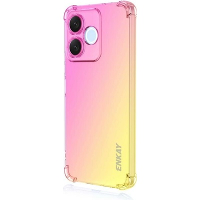 Enkay Gradient Ochranný obal pre Honor 600 Lite PINK-GOLD
