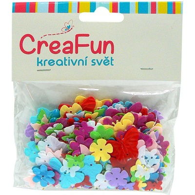 Konfety motýľ + kvietok 14g