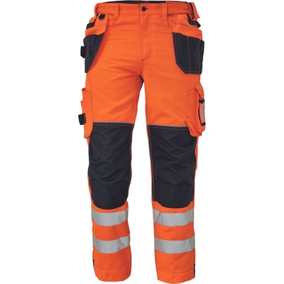 Cerva Knoxfield HI VIS 310 FL reflexné nohavice do pása žltá