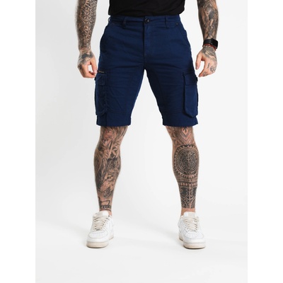 Cipo & Baxx pánske kraťasy CK188 NAVY BLUE modrá