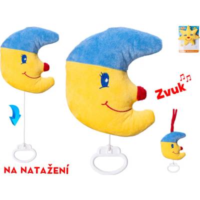 mesiačik s naťahovacím hracím strojčekom 15 cm