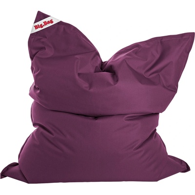 Bigbag Sedací vak Brava 130 × 20 × 170 cm baklažán