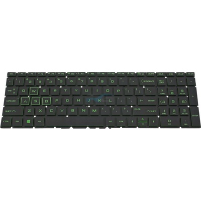 Klávesnice HP 15-dk2823nw 15-dk2833nw / Green LED