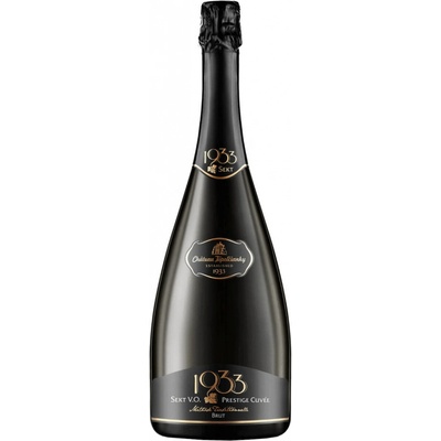 Chateau Topoľčianky Sekt 1933 Prestige Cuvée Brut 12,5% 0,75 l (holá láhev)