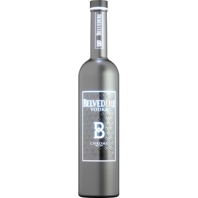 Belvedere Pure Organic Vodka Chrome Edition Be Spoke 40% 1,75 l (čistá fľaša)