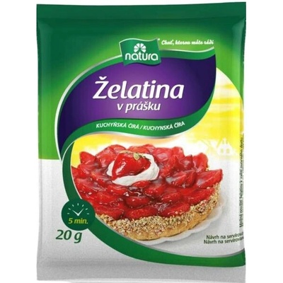 Natura Želatina v prášku, kuchyňská čirá, 20 g