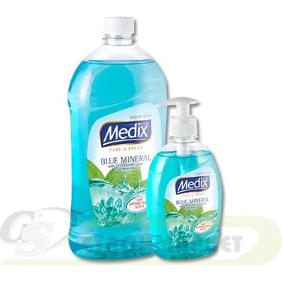 MEDIX ТЕЧЕН САПУН МЕДИКС ПОМПА 400мл СИН МИНЕРАЛИ
