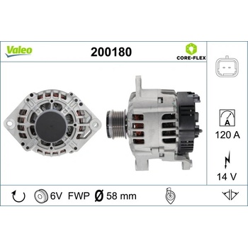 generátor VALEO 200180