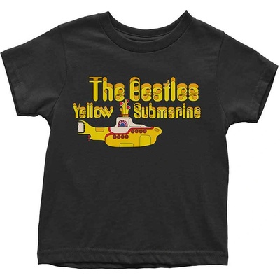 The Beatles Yellow Submarine Logo & Sub čierna