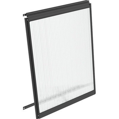 Vitavia Garden stenové ventilačné okno čierne Vitavia typ V 40000608 PC 6 mm LG4109