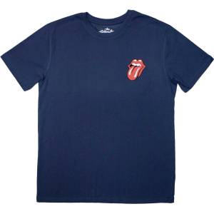 The Rolling Stones Mini Classic Tongue Denim Blue XL Риза (RSTS260MD04)