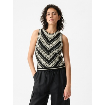 GAP Плетен crop топ GAP GAP | Cheren | ЖЕНИ | XS