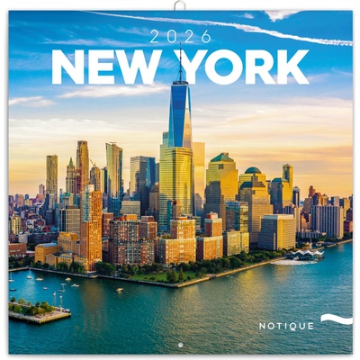 NOTIQUE Poznámkový New York 30 x 30 cm 2026 – Zboží Dáma
