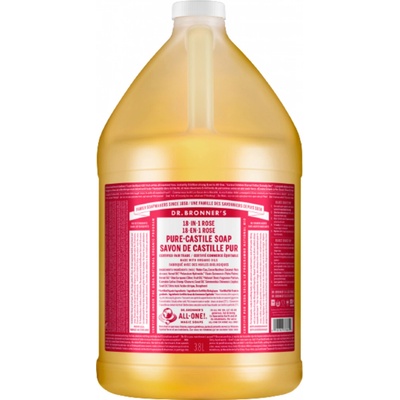 Dr. Bronner's prírodné mydlo s ružou 3,80 l