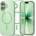 Tech-Protect Кейс Tech-Protect MagMat MagSafe за iPhone 17 - прозрачен зелен (5906302334216)
