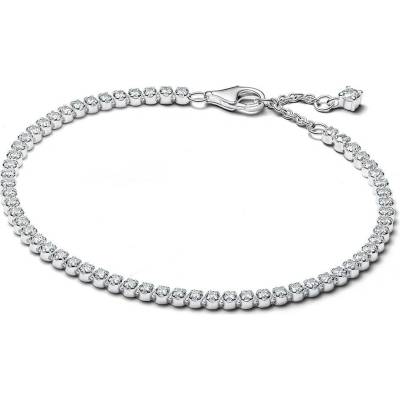 Pandora Tenisový náramek s čirými zirkony Timeless 593927C01 16 cm
