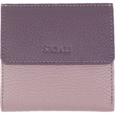 Segali Dámska kožená peňaženka 61337 orchid/rose