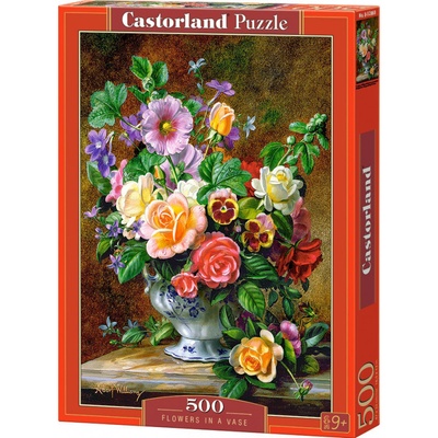 Castorland Váza květin 500 dílků