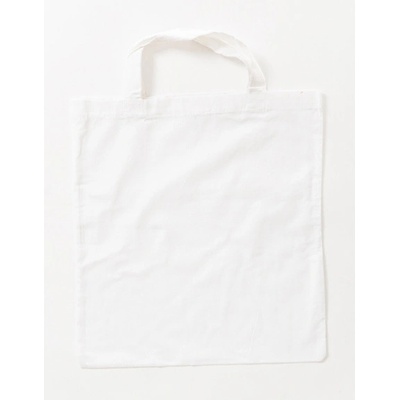 Printwear Bavlnená taška s krátkymi ušami XT002 White
