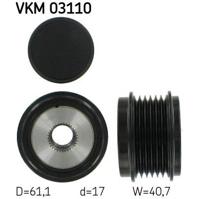 Voľnobeżka alternátora SKF VKM 03110