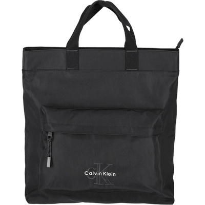 Calvin Klein BOLD TOTE Čierna Biela