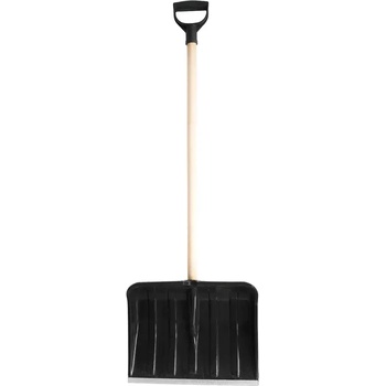 PALISAD Лопата за сняг пластмасова, 410x320x1230 мм, дървена дръжка// Palisad