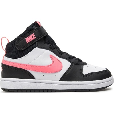 Nike Court Borough Mid 2 K black/sunset pulse/white