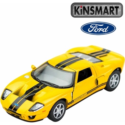 Kinsmart 2006 Ford GT žltý 1:36