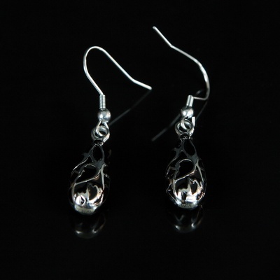 Šperk Holíč oceľové náušnice v tvare slzy ON223