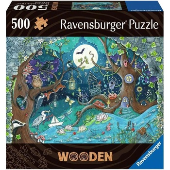 Ravensburger Ravensburger дървен пъзел Магическа Гора, 505 части (17516)