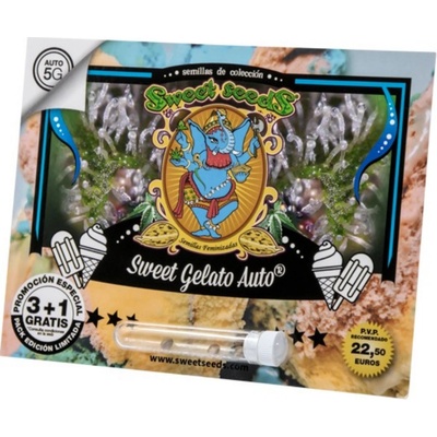 Sweet Seeds Sweet Gelato AUTO semienka neobsahujú THC 100 ks