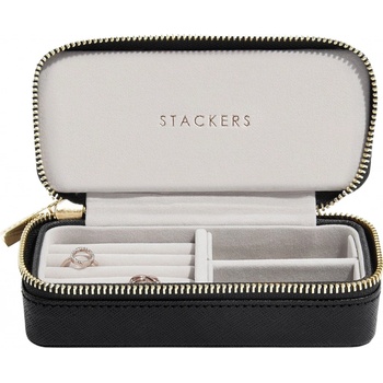 Stackers Travel velvet medium černá