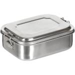 Fox Outdoor Products Кутия за обяд FoxOutdoor, неръждаема стомана, приблизително 16 x 13 x 6, 2 cm (33416A)