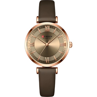 Curren Часовник curren ni-14242 - Тъмно кафяв kp14242 (ni-14242)