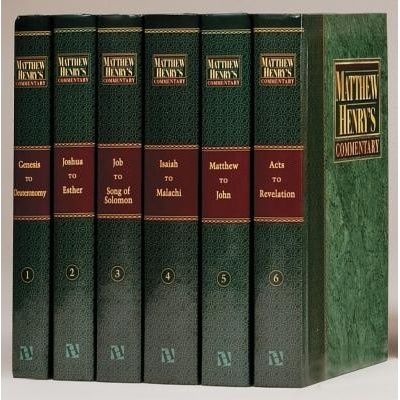 Matthew Henrys Commentary on the Whole Bible: Complete and Unabridged in 6 Volumes Henry MatthewPevná vazba