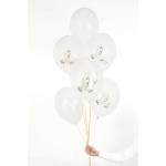 PartyDeco Пастелни балони Гълъби 6 бр