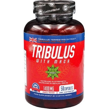 Cvetita Herbal Tribulus With Maca 1400 mg [50 капсули]