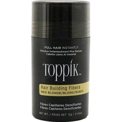 Toppik Hair Building Fibers Zahušťovací vlákna na vlasy a vousy středně blond 27 g