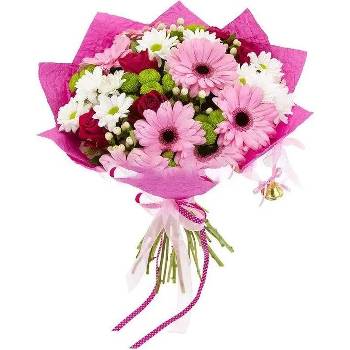 Image 1 of БУКЕТ МИКС ГЕРБЕР И РОЗА
